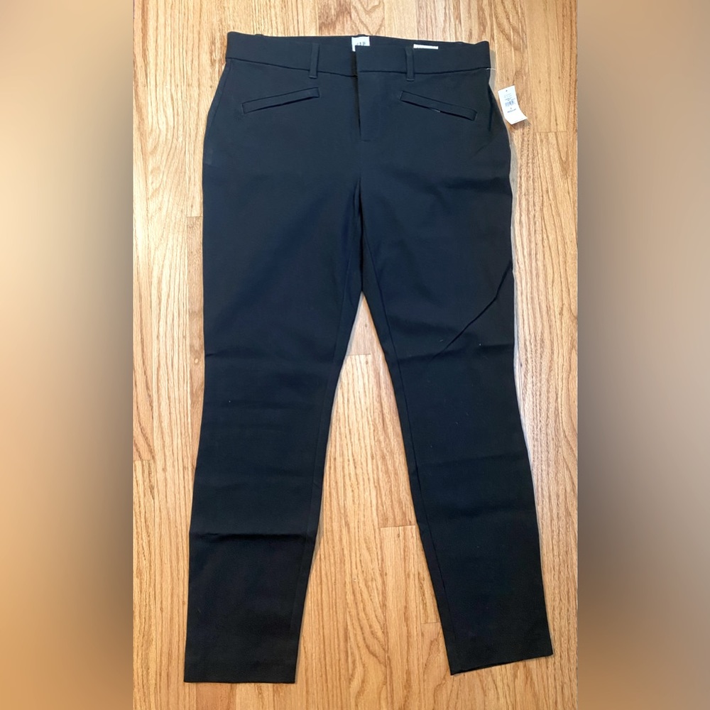 Gap signature skinny ankle pant size 8 black